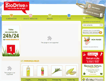 Tablet Screenshot of biodrive.fr